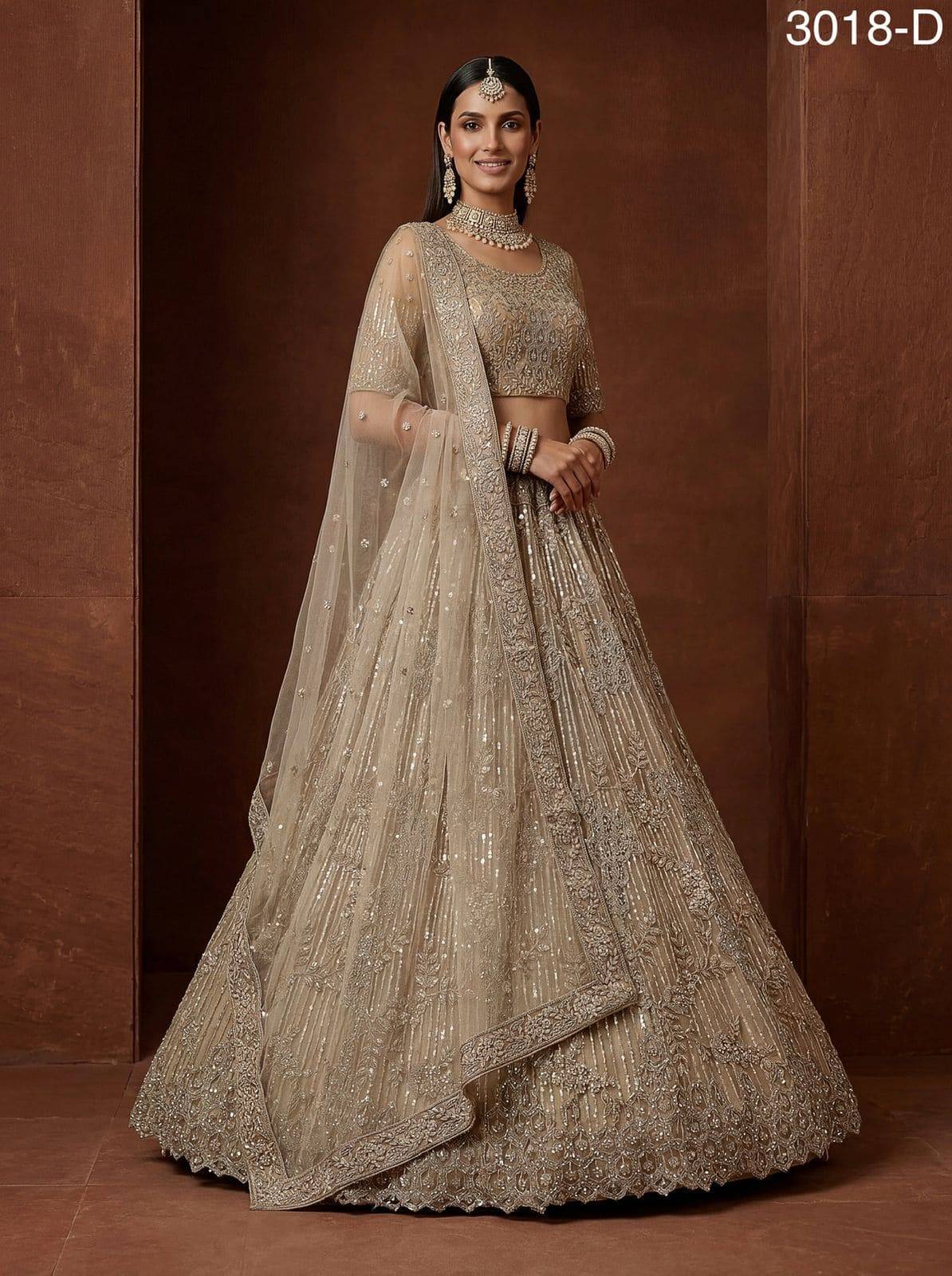 3018 BY FASHID Indian Traditional Wear Bridal Collection Beautiful Stylish Fancy Colorful Bridal Wear & Occasional Wear Fancy Lehengas At Wholesale Price